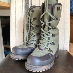 Lucky Brand Chunky Combat Boot